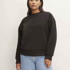 EVERLANE The ReNew Fleece Oversized Crew
